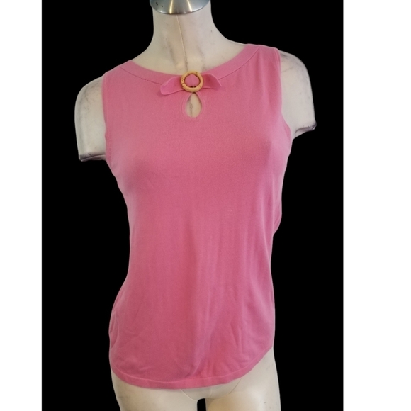 Talbots Tops - 3/$25 Talbots Size S Pink Sleeveless Top Knit
